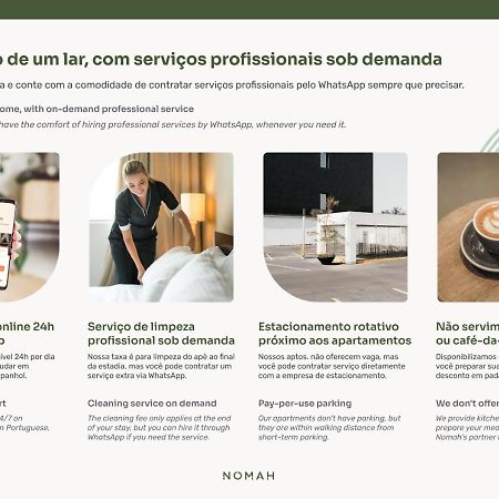 Ferienwohnung Nomah - Aptos Por Temporada Na Liberdade São Paulo Exterior foto
